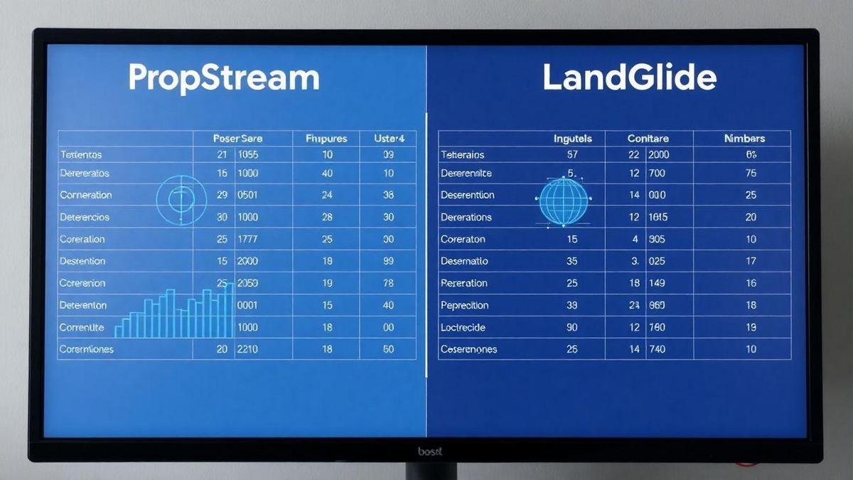 Comparação de Recursos do PropStream e LandGlide Comparação de Recursos do PropStream e LandGlide