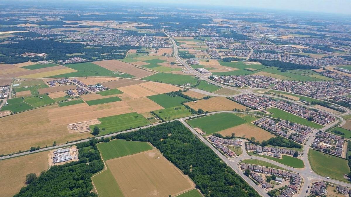 O Papel das Imagens Aéreas no Desenvolvimento de Terras O Papel das Imagens Aéreas no Desenvolvimento de Terras